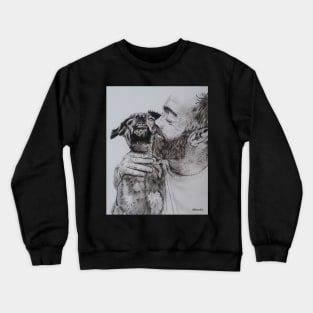 Mans best friend Crewneck Sweatshirt